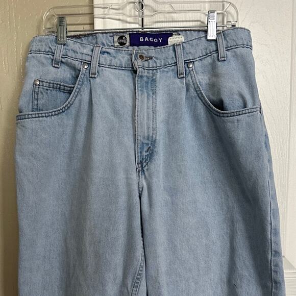 Vintage Men's Levi's SilverTab Purple Label Baggy Jeans Skater 33 x 30 - Picture 2 of 8